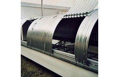 Укрытие для конвейеров из арочного профнастила