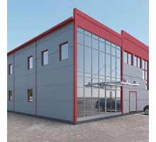 Двухслойная сэндвич-панель