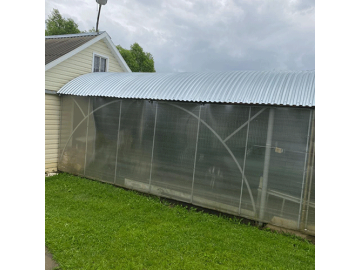 Оцинкованный профнастил арочный