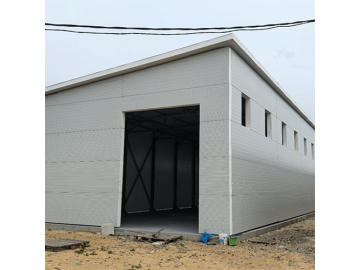 Стеновые сэндвич панели RAL7035