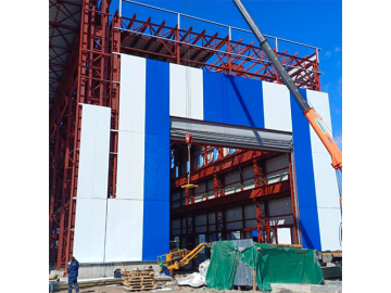 Стеновые сэндвич панели RAL9003 -5005