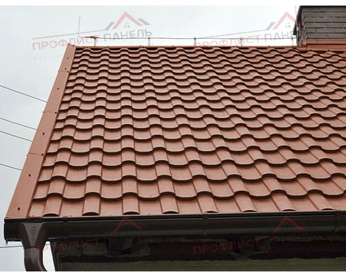 Металлочерепица Монтекристо-ML-0.5 Viking E RAL8004