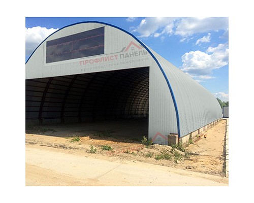 Профнастил МП35ПГ-0.5, Ширина-1035, Полиэстер RAL7035