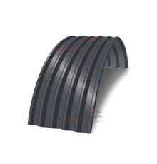 Профнастил С44ПГ-0.5, Ширина-1000, Полиэстер RAL7024