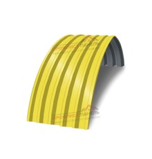 Профнастил С44ПГ-0.5, Ширина-1000, Полиэстер RAL1018