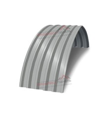 Профнастил С44ПГ-0.5, Ширина-1000, Полиэстер RAL9006