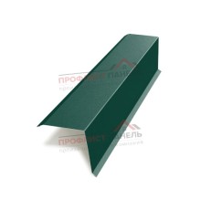 Планка торцевая 135х145х2000-0,5 Norman RAL6005