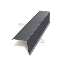 Планка торцевая 135х145х2000-0,5 Norman RAL7004