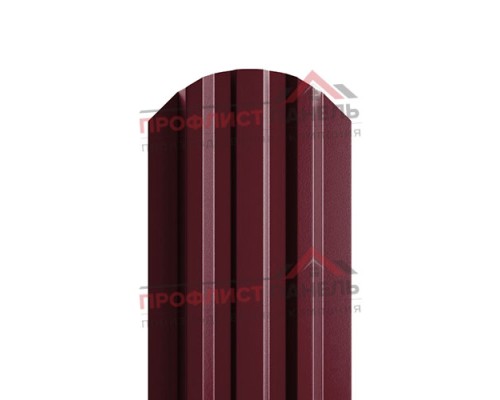 Штакетник металлический LIGHT-O 16,5х99-0.45 Полиэстер RAL3005