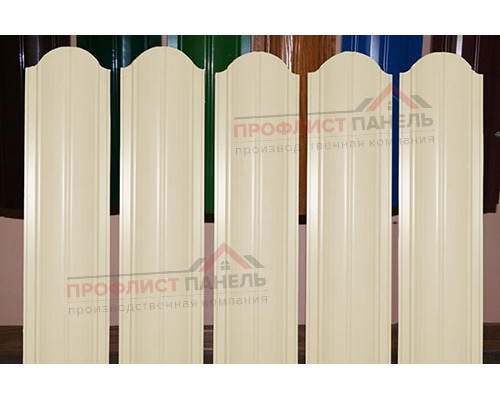 Штакетник металлический EVO-O 19х126-0.5 Norman RAL1015