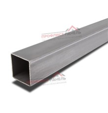 Труба для забора 49х49x3000мм оцинкованная / 1,2мм