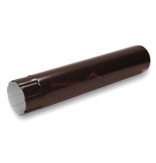 Труба соединительная D100х1000-0.5 Пластизол двухсторонний RAL8017