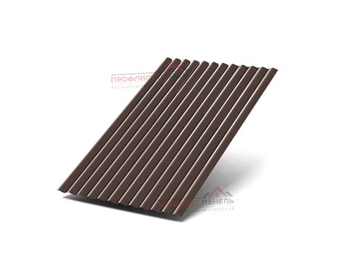 Профилированный лист МП18х1100-0.45 Полиэстер RAL8017