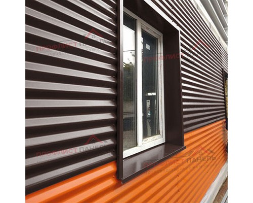 Профилированный лист МП18х1100-0.45 Полиэстер RAL8017