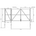 Каркас ворот и калитки Diagonal pro