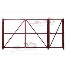 Каркас ворот и калитки Diagonal pro