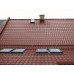 Металлочерепица Экоррей 0,35 мм, Полиэстер RAL 3009.