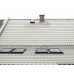 Металлочерепица Экоррей 0,4 мм, Полиэстер RAL 9002.