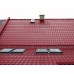 Металлочерепица Экоррей 0,3 мм, Полиэстер RAL 3003.