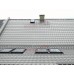 Металлочерепица Экоррей 0,4 мм, Полиэстер RAL 9006.