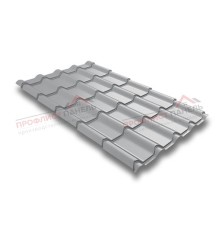 Металлочерепица камея 0,5 Satin RAL 7004 сигнальный серый