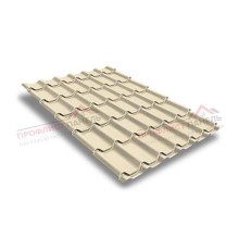 Металлочерепица классик 0,5 Satin RAL 1015 светлая слоновая кость