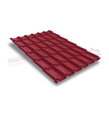 Металлочерепица классик плюс 0.45 PE RAL 3003.