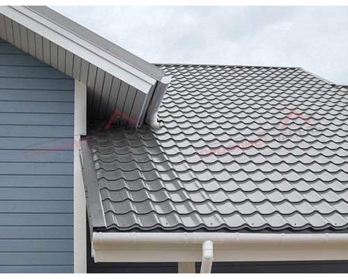 Металлочерепица классик 0,5 Satin RAL 7004 сигнальный серый