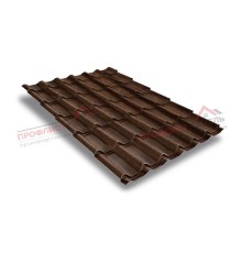 Металлочерепица классик плюс 0.45 Print Twincolor Antique Dub.