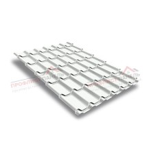 Металлочерепица классик 0,5 Satin RAL 9003 сигнальный белый