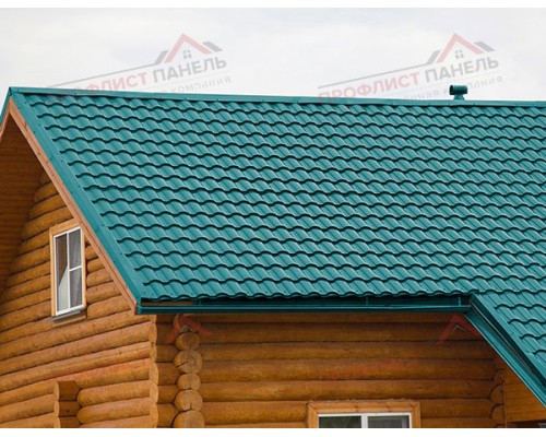 Металлочерепица кредо 0,45 PE RAL 5021