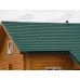 Металлочерепица кредо 0,5 Quarzit lite RAL 6005 зеленый мох