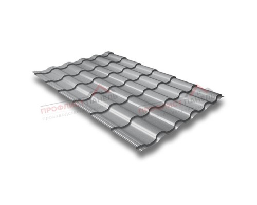 Металлочерепица кредо 0,5 Satin RAL 7004 сигнальный серый