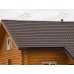 Металлочерепица кредо 0,5 Quarzit PRO Matt RAL 8017 шоколад