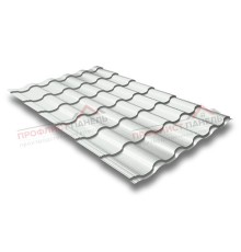 Металлочерепица кредо 0,5 Satin RAL 9003 сигнальный белый