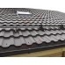 Металлочерепица квинта плюс c 3D резом 0,5 Quarzit RR 32 темно-коричневый.