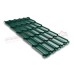 Металлочерепица квинта плюс 0,5 Satin RAL 6005 зеленый мох