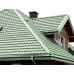 Металлочерепица квинта плюс 0,45 PE RAL 6019 бело-зеленый