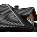 Металлочерепица квинта плюс 0,45 Drap RAL 9005 черный
