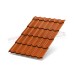 Металлочерепица Ламонтерра XL-0.5, AGNETA-20 Copper/Copper