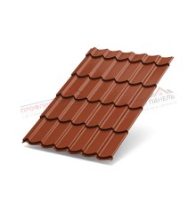 Металлочерепица Макси-0.5, PURMAN Argillite