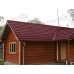 Металлочерепица модерн 0,45 PE RAL 3005 красное вино