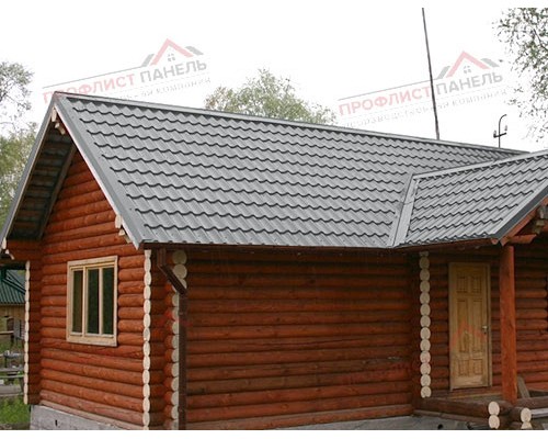 Металлочерепица модерн 0,4 PE RAL 7004 сигнальный серый