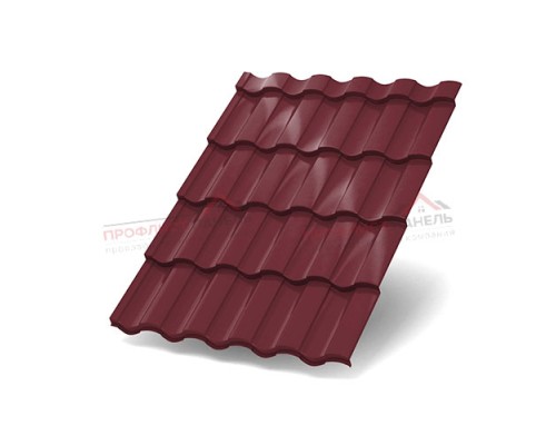 Металлочерепица Монтекристо-M-0.5 Viking E RAL3005