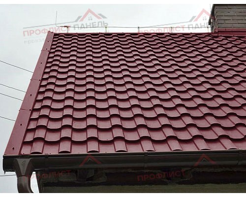 Металлочерепица Монтекристо-M-0.5 Viking E RAL3005