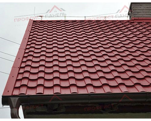 Металлочерепица Монтекристо-S-0.5 PURMAN RAL3011