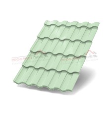 Металлочерепица Монтекристо-ML Norman-0.5 RAL6019