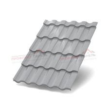 Металлочерепица Монтекристо-ML Norman-0.5 RAL7004