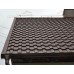 Металлочерепица Монтекристо-M-0.5 PURETAN RAL8017