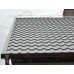Металлочерепица Монтекристо-SL Norman-0.5 RAL9006